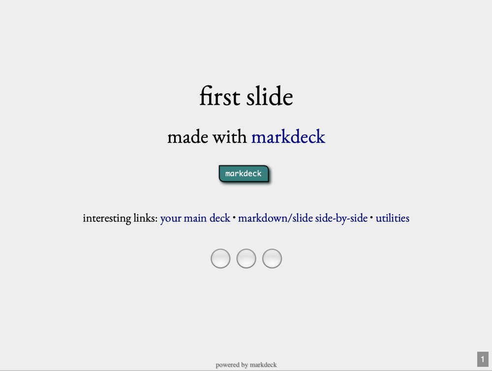 MarkDeck Minimal