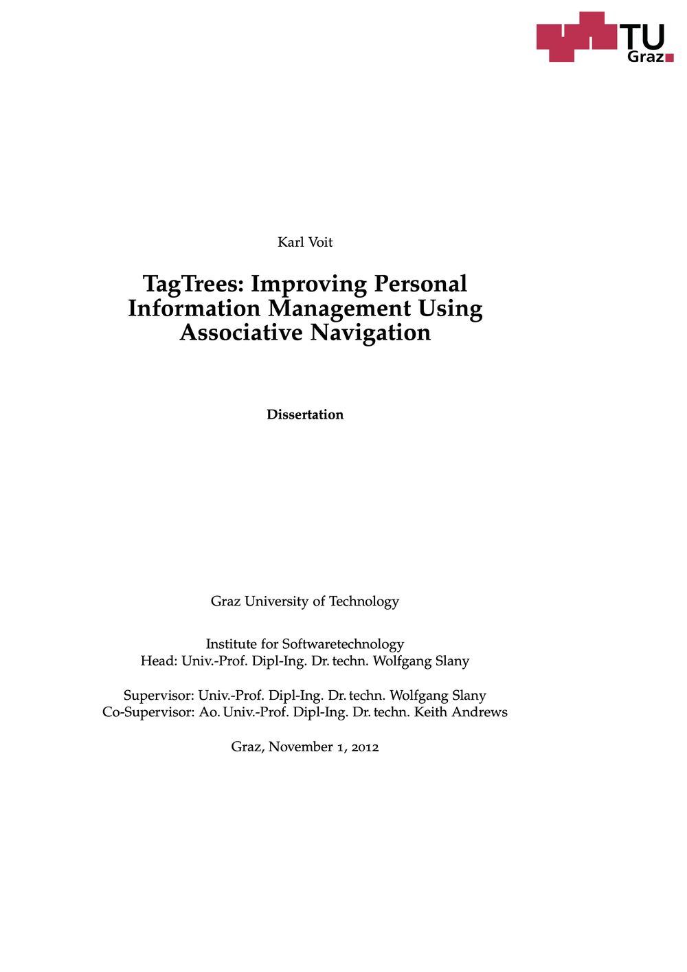 Dissertation