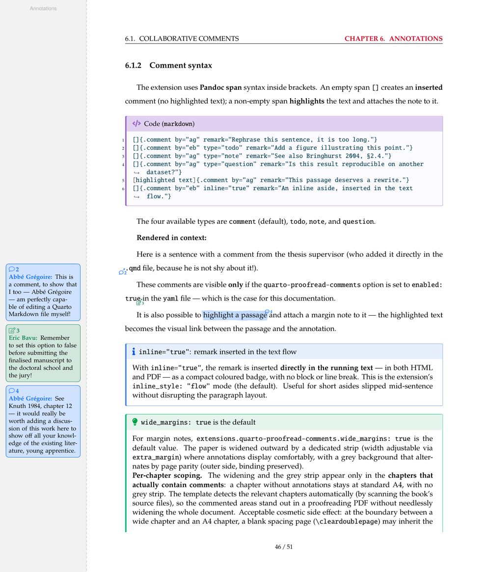 PDF Comments/Annotations