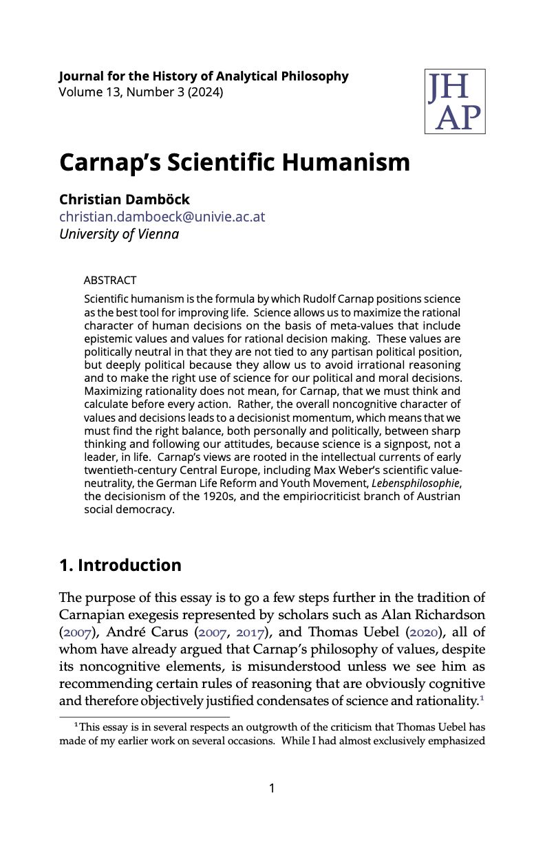 The title page of a PDF produced with the JHAP LaTeX template